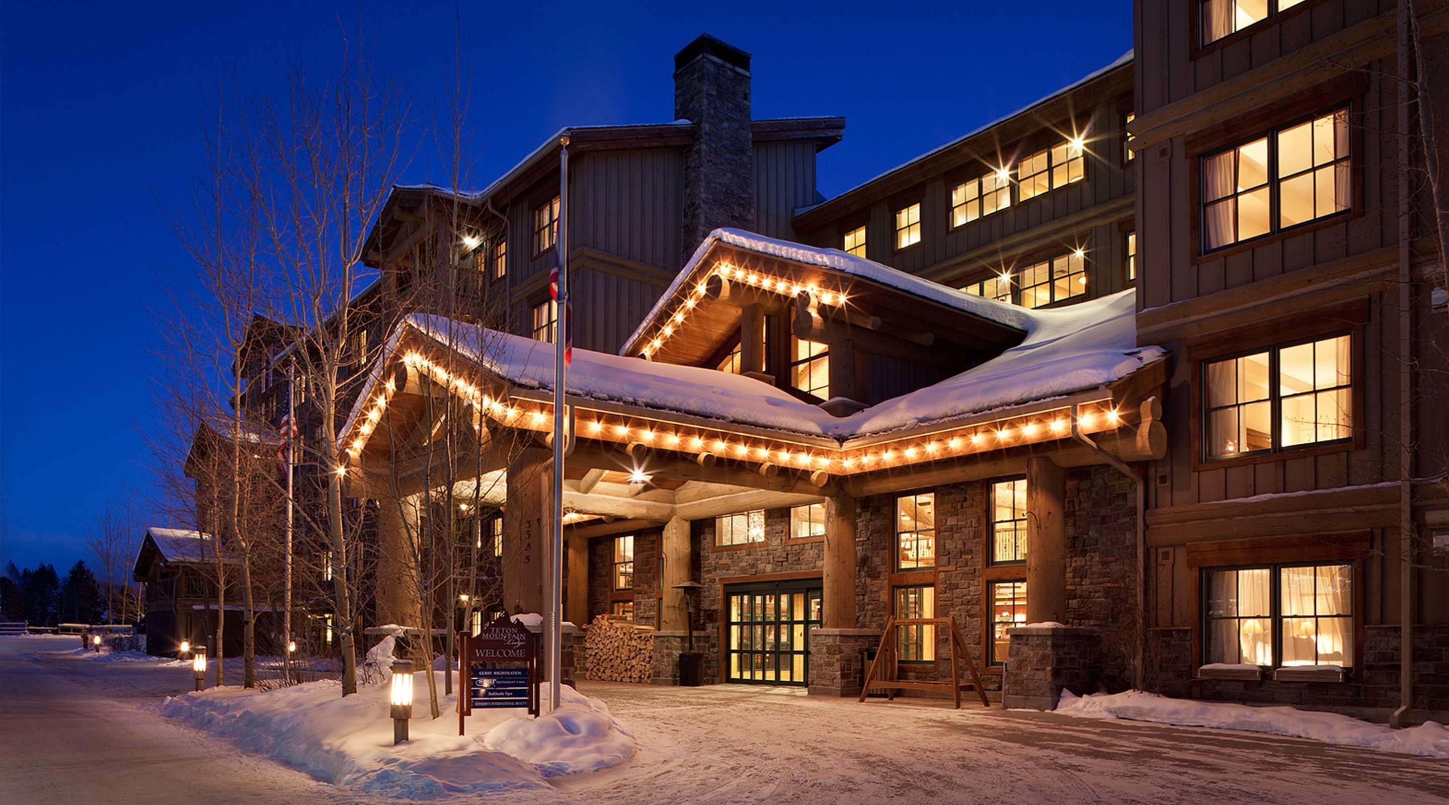 Teton Mountain Lodge And Spa, A Noble House Resort Teton Village Exteriör bild